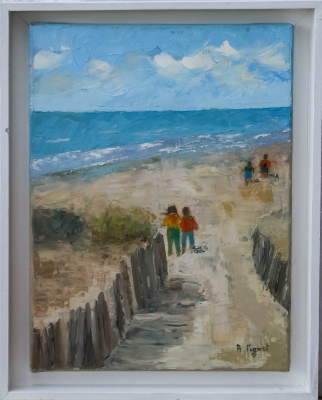 Promenade à la plage